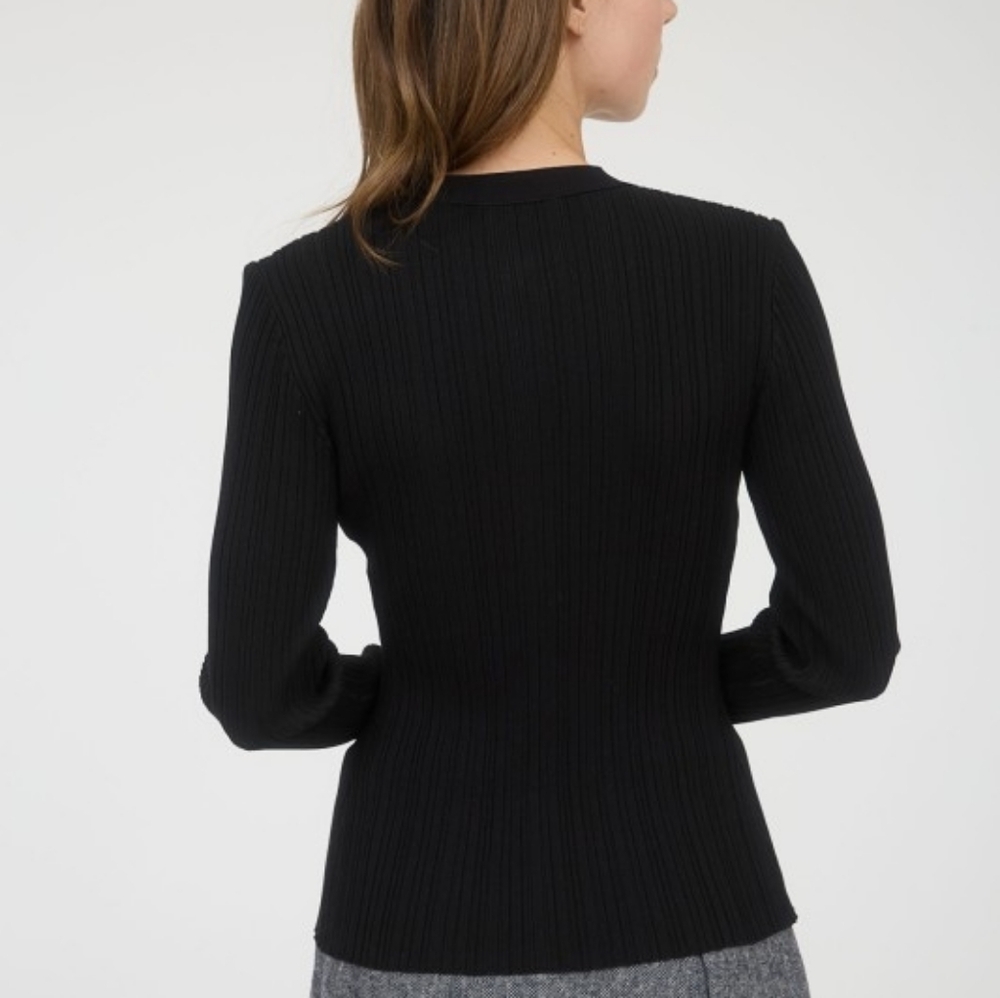 Long Black Sweater - Picture 4 of 5